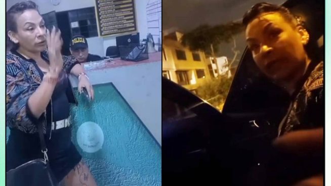 Congresista Kira Alcarraz protagonizó nuevo escándalo: esta vez durante operativo policial