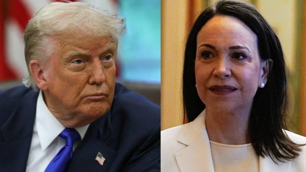Donald Trump tras reunión con María Corina Machado: 