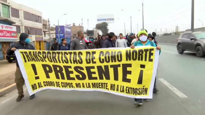 Quince mil transportistas se sumarán al paro de este miércoles contra ola de atentados