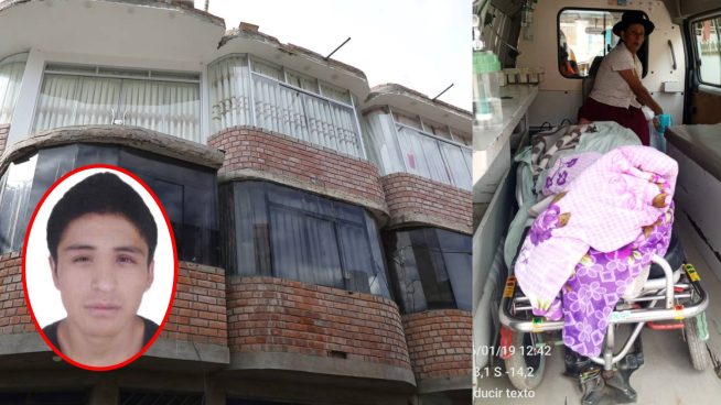 Sujeto torturó y lanzó de tercer piso a su conviviente en Abancay