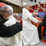 El emotivo encuentro entre el cardenal Carlos Castillo y el papa León XIV en el Vaticano