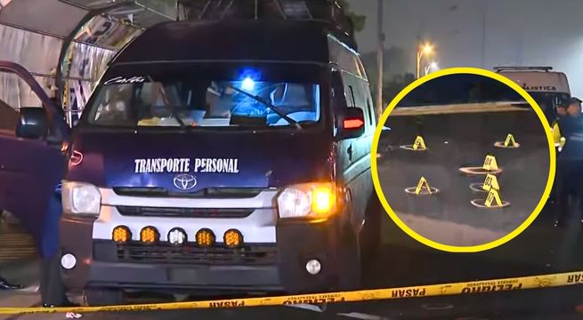 Ataque a balazos a colectivo deja un muerto y dos heridos en Panamericana Sur