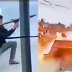 Cámara capta intento de asesinato a alcalde con un lanzacohetes en Filipinas | VIDEO