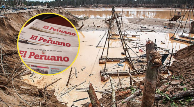 Gobierno endurece sanciones contra la minería ilegal: penas alcanzan hasta 9 años de cárcel