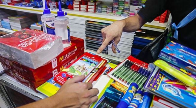 Canasta escolar costará desde S/ 600 y ventas por campaña crecerían hasta 10 %, según la CCL