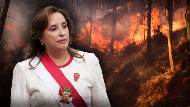 Fiscalía archiva investigación contra Dina Boluarte por omisión de funciones en incendios forestales