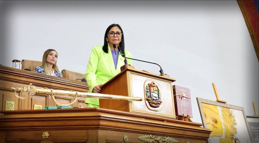 Delcy Rodríguez anuncia amnistía general para los presos políticos en Venezuela