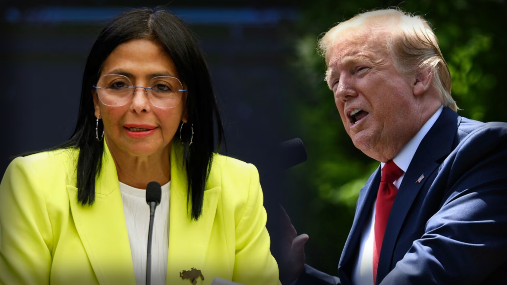 Delcy Rodríguez dice que dejará de obedecer órdenes de Washington pese a posible reunión con Trump