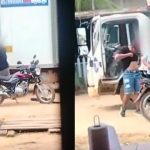 Delincuente resulta herido por su cómplice durante asalto a camión repartidor