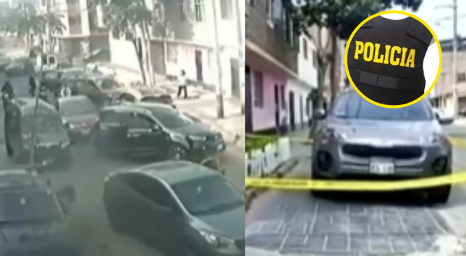 Delincuentes vestidos de policías asaltan vehículo de empresario | VIDEO