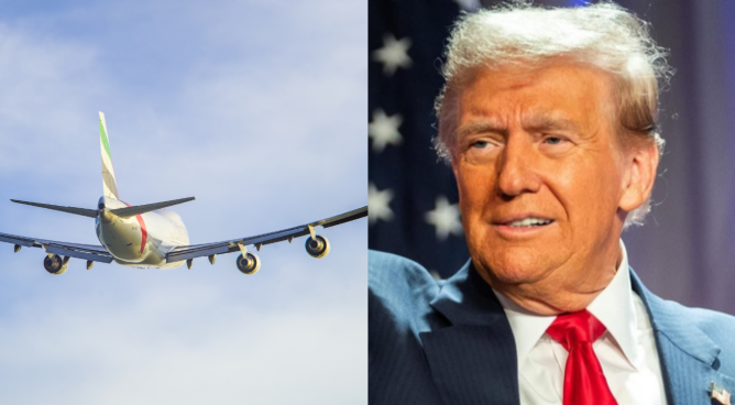 Donald Trump anuncia la reanudación de los vuelos comerciales a Venezuela | VIDEO
