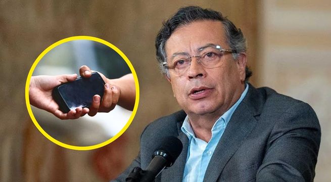 Gustavo Petro afirma que jóvenes en Colombia roban celulares 