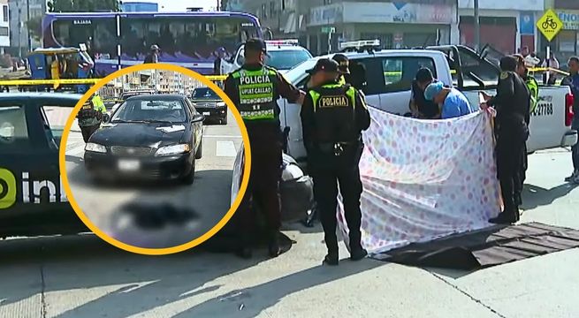 Hombre muere atropellado por taxista en Año Nuevo en el Callao