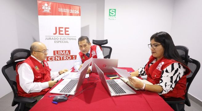 JEE avanza con la evaluación del 98 % de postulaciones para las Elecciones 2026