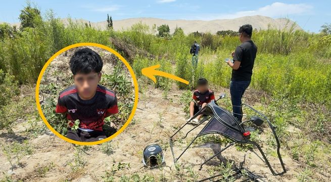 Madre entrega a su hijo tras descubrir que participó en robo de mototaxi