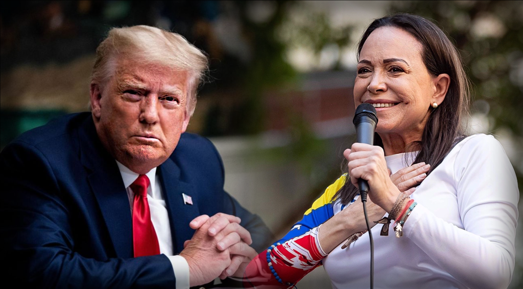 Donald Trump recibirá a María Corina Machado el 15 de enero en la Casa Blanca