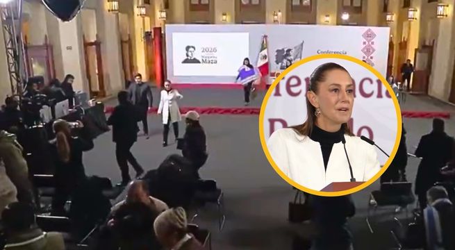 México: sismo 6.5 sorprende a Claudia Sheinbaum en plena conferencia