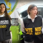 PNP presenta a Keisy Salvatierra, pareja del cabecilla de 