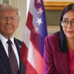 Trump sostuvo conversación con presidenta de Venezuela, Delcy Rodriguez: “trabajamos muy bien con ella”