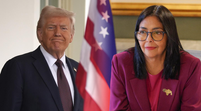 Trump sostuvo conversación con presidenta de Venezuela, Delcy Rodriguez: “trabajamos muy bien con ella”