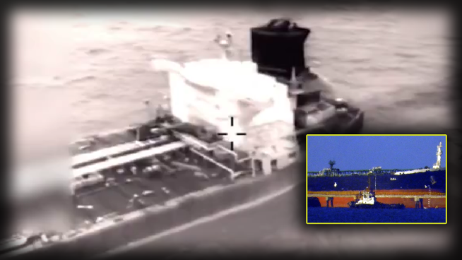 Estados Unidos incauta buque fantasma "Olina" lleno de petróleo en el Caribe