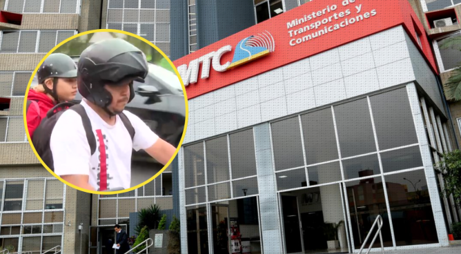 MTC responde tras revelación de Latina Noticias sobre taxi en moto por apps de delivery | VIDEO