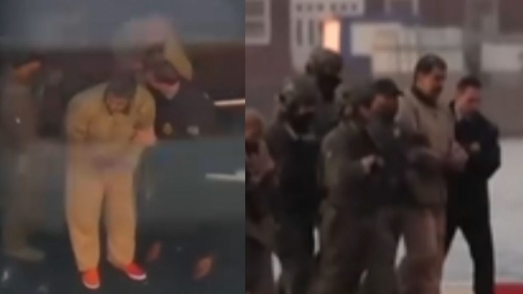 Así fue el traslado de Nicolás Maduro hacia el tribunal de Manhattan | VIDEO