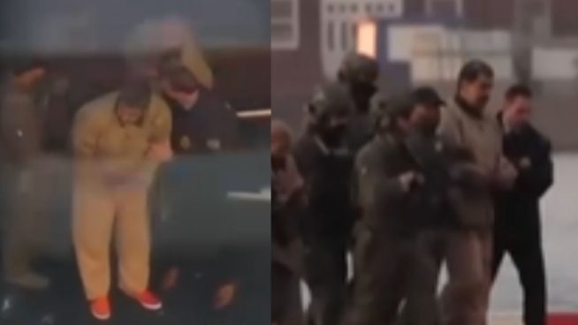 Así fue el traslado de Nicolás Maduro hacia el tribunal de Manhattan | VIDEO