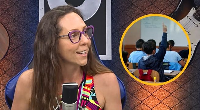 Saskia Bernaola explica por qué sus hijos no van al colegio | VIDEO