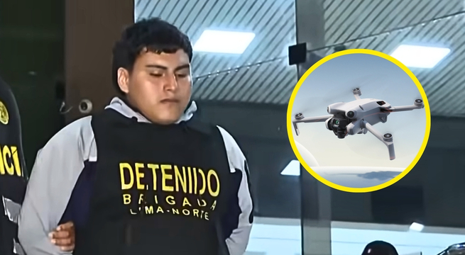 Sicarios usan dron para espiar a choferes antes de asesinarlos: PNP logró capturarlos