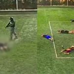 Sicarios vestidos de policías matan a tres personas en cancha de fútbol