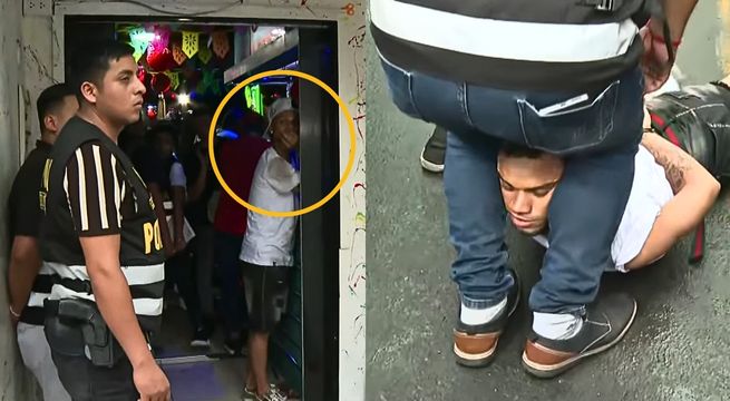 Sujeto intenta escapar frente a la Policía y termina siendo detenido | VIDEO