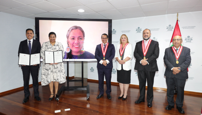 JNE designó a miembros del Tribunal de Honor para velar por el cumplimiento del Pacto Ético Electoral