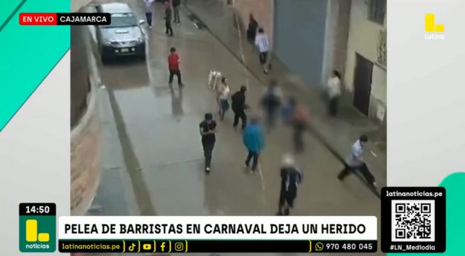 Golpean brutalmente a menor en carnaval de Cajamarca