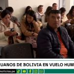 Más de 30 peruanos llegan a Lima en vuelo humanitario desde Bolivia y Gobierno niega desperfectos en avión presidencial