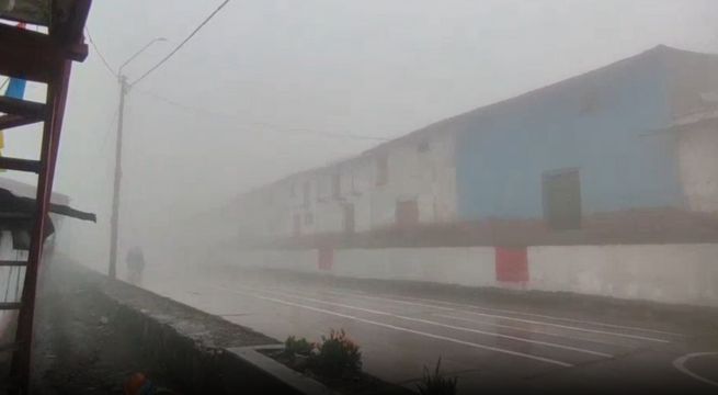 Chincha: distrito San Pedro de Huacarpana soportó más de 10 horas de intensas lluvias