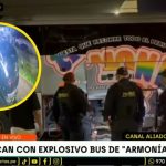 Atentado contra Armonía 10: Cámaras de vigilancia captaron el preciso instante en que detonan explosivo en el bus