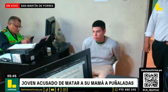 Sujeto es acusado de matar a su mamá a puñaladas en San Martín de Porres