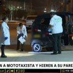 Asesinan a balazos a mototaxista y dejan gravemente herida a adolescente que lo acompañaba