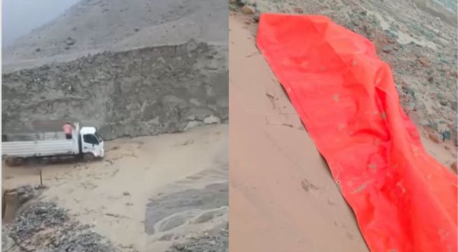 Distribuidor de helados muere tras ser arrastrado por un huaico en Arequipa