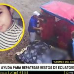 Crimen del colchón: piden ayuda para repatriar restos de mujer ecuatoriana