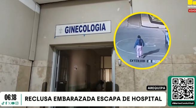 Reclusa a punto de dar a luz escapa de hospital: su embarazo era de alto riesgo