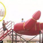 Polémica por inauguración de 'Mano de Iron Man' y Meteoro en San Miguel