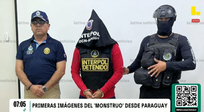 El Monstruo: Erick Moreno Hernández fue entregado a la Policía Nacional del Perú