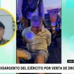 Capturan a exsargento del Ejército por vender droga en Los Olivos