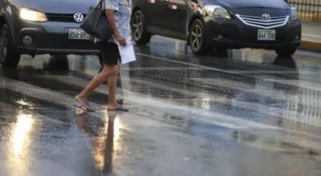 Lluvia de verano se registra en Lima y Senamhi advierte que fenómeno continuará