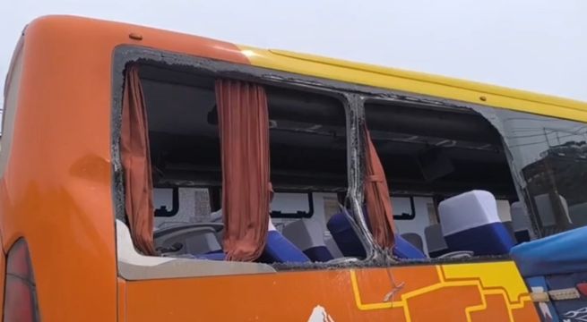 Tragedia en Cusco: pasajero fallece tras impacto de roca contra bus interprovincial