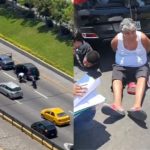 Capturan a delincuentes cuando se trasladaban en autos robados por la Vía Expresa