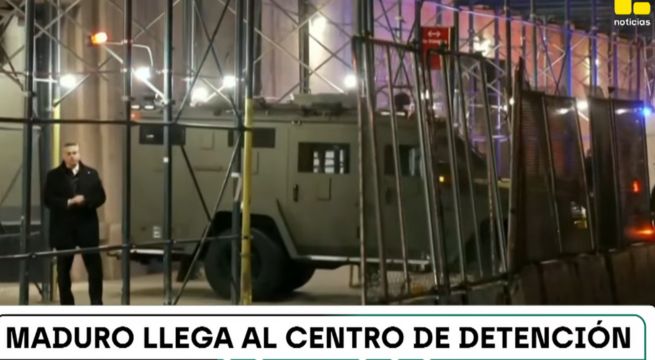 Nicolás Maduro estará en prisión federal de Brooklyn a la espera de su juicio