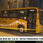 Atacan a balazos a bus de la Línea 41 en Villa El Salvador: Atentado sería por cobro de cupos